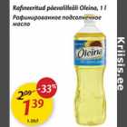 Allahindlus - Rafineeritud päevalilleõli Oleina, 1 l