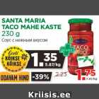 Allahindlus - SANTA MARIA
TACO MAHE KASTE
230 g