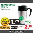 Allahindlus - TERMOSTASS
350 ml