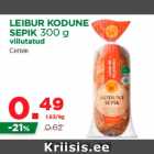 Allahindlus - LEIBUR KODUNE
SEPIK 300 g