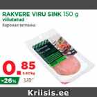 Allahindlus - RAKVERE VIRU SINK 150 g