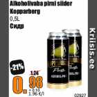 Alkoholivaba pirni siider
Kopparberg
0,5L
