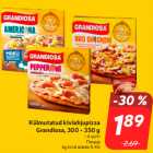 Külmutatud kiviahjupizza
Grandiosa, 300 - 350 g

