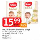 Mähkmed - Püksmähkmed Elite Soft, Mega