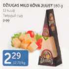 DŽIUGAS MILD KÕVA JUUST 180 G