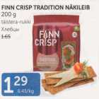 Allahindlus - FINN CRISP TRADITION NÄKILEIB 200 G