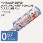 NOSTALGIA SILVER VANILLIPLOMBIIR TUMEDAS GLASUURIS 70 G