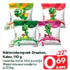 Närimiskompvek Draakon,
Kalev, 110 g

