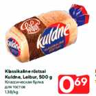 Allahindlus - Klassikaline röstsai
Kuldne, Leibur, 500 g
