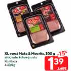 XL vorst Maks & Moorits, 300 g

