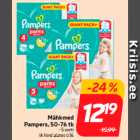 Mähkmed - Mähkmed
Pampers, 50-76 tk