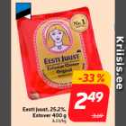 Allahindlus - Eesti juust, 25,2%,
Estover 400 g