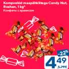 Kompvekid maapähklitega Candy Nut,
Roshen, 1 kg*
