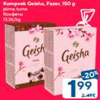 Kompvek Geisha, Fazer, 150 g

