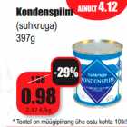 Kondenspiim
(suhkruga)
397g 