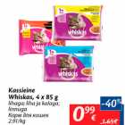 Allahindlus - Kassieine Whiskas, 4 x 85 g