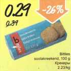 Allahindlus - Bittles soolakreekerid, 130 g