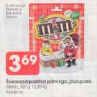 Allahindlus - Šokolaadipastillid pähkliga, jõulupakk M&M´s, 300 g