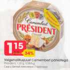 Valgehallitusjuust Camembert pёhklitega