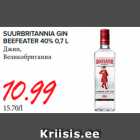 SUURBRITANNIA GIN
BEEFEATER