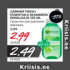 Allahindlus - GARNIER FRESH
ESSENTIALS SILMAMEIGIEEMALDAJA