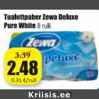 Allahindlus - Tualettpaber Zewa Deluxe Pure White 