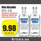 Allahindlus - Viin Absolut