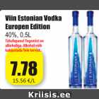 Allahindlus - Viin Estonian Vodka Europen Edition