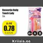 Allahindlus - Raseerija Daily Touch Lady 5 tk