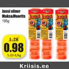 Allahindlus - Jussi viiner
Maks&Moorits
195g