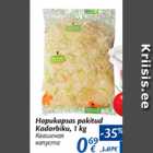 Hapukapsas pakitud Kadarbiku, 1 kg