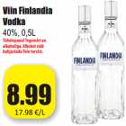 Allahindlus - Viin Finlandia
Vodka