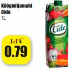 Allahindlus - Köögiviljamahl
Cido
1L