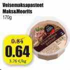 Allahindlus - Veisemaksapasteet Maks&Moorits 170g