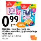 Allahindlus - Maasika-, vaarika-, kirsi-, või jõhvika-, mustika-, goji-marjadega müsli Fital