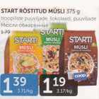 Allahindlus - START RÖSTITUD MÜSLI 375 G