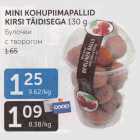 MINI KOHUPIIMAPALLID KIRSI TÄIDISEGA 130 g