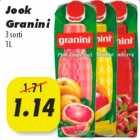 Allahindlus - Jook Granini 3 sorti 1l