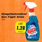 Allahindlus - Aknapuhastusvahend Ajax Tripple Action 500ml