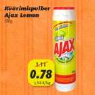 Allahindlus - Küürimispulber Ajax Lemon 500g