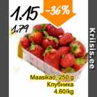 Maasikad, 250 g