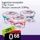 Jogurtine toorpuder

