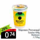 Majonees Provansaal
Tarplan 430g
