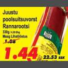 Allahindlus - Juustu poolsuitsuvorst Rannarootsi