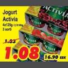 Allahindlus - Jogurt Activia