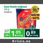 Allahindlus - Fazer Dumle originaal
120 g