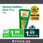 Allahindlus - Synnove Itaallane
juust 150 g