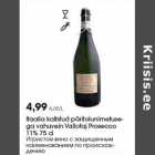 Allahindlus - Itaalia kaitstud päritolunimetusega
vahuvein Vallotaj Prosecco
11% 75 cl