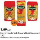 Allahindlus - Panzani pasta Torti, Spaghetti või Macaroni
1 kg