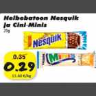 Allahindlus - Helbebatoon Nesquik ja Cini-Minis